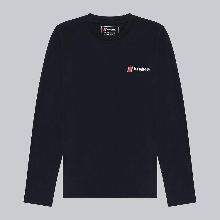 Pánska Tričko Berghaus Organic Čierne Slovensko 5761NHBGU